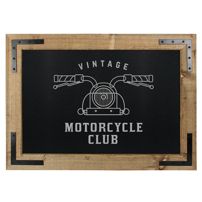 Krijtbord Fabrique Steigerhout 70x90 cm