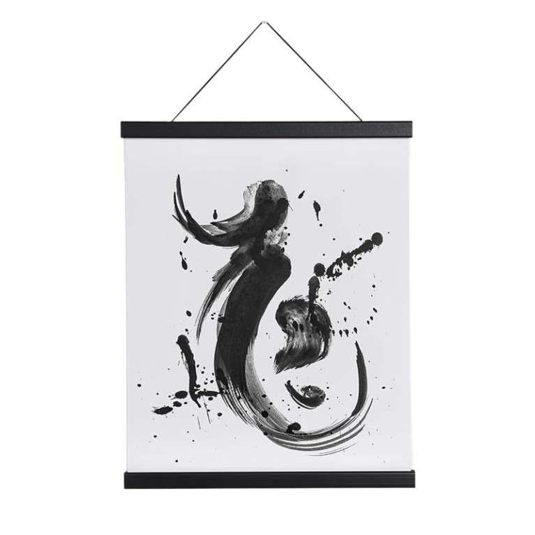 Posterhanger Zwart 71cm