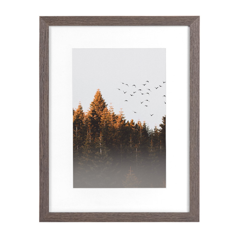 Fotolijst Floss Grijs 60x90 cm - Art Print en Passe Partout