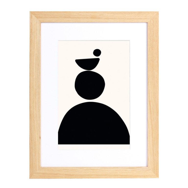 Vintlux Fotolijst Vesterby Massive - Eiken Ongelakt 45x60 cm 