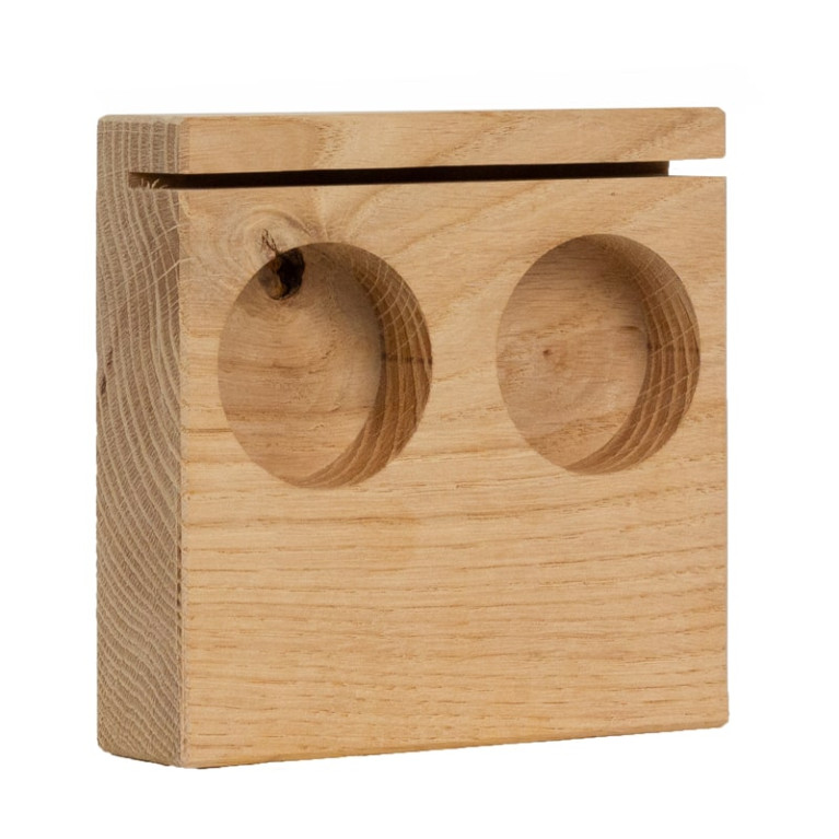 Menukaarthouder BLOC Eiken - Ø 45 mm