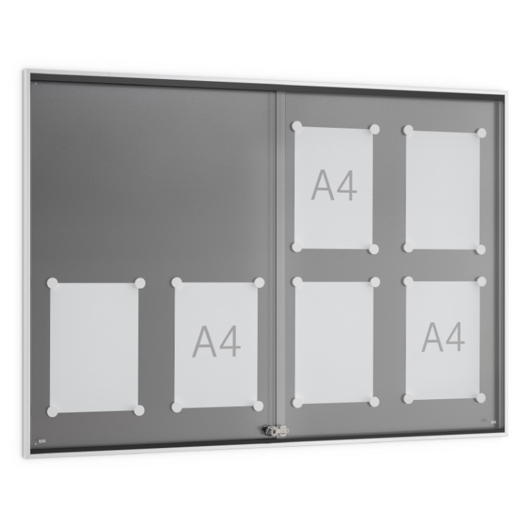 Informatiekast Binnen Schuifdeur Poster A0 Economy 