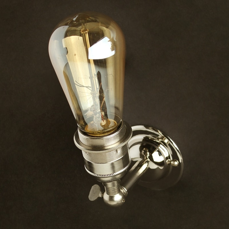 Wandlamp Kingston Nikkel