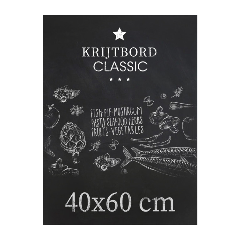 Krijtbord Classic 40x60 cm Horizontaal