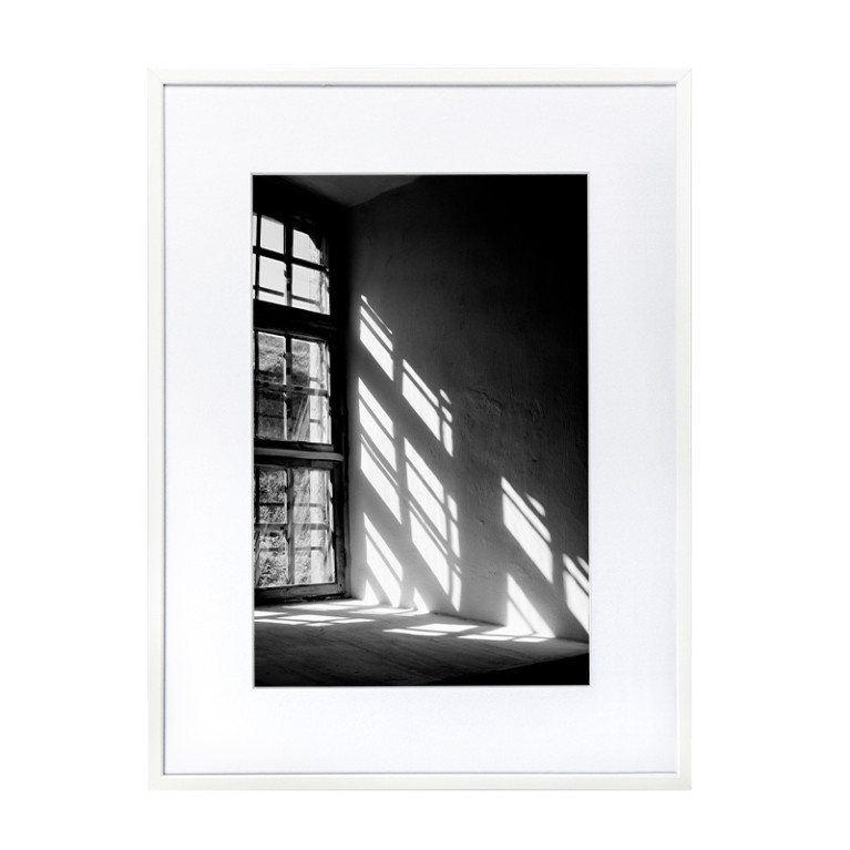 Wissellijst Wit 50x60cm met print
