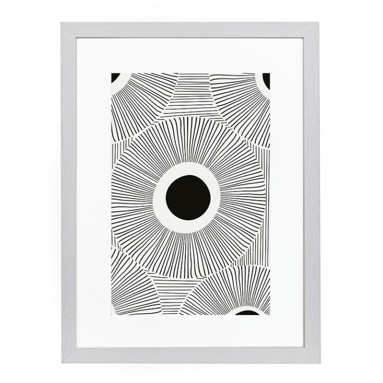 Wissellijst Hout_Wit_Breed A2 - Art Print en Passe Partout