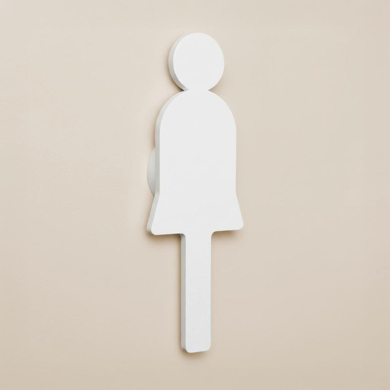 Oacklux Toiletbord Nova Wit - Vrouw 