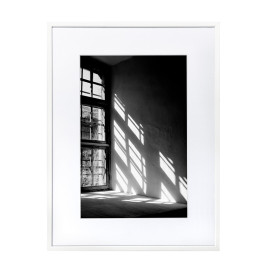 Wissellijst Wit A0 met print