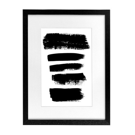 Wissellijst Hout Zwart Breed 70x70 cm - Art en Passe Partout