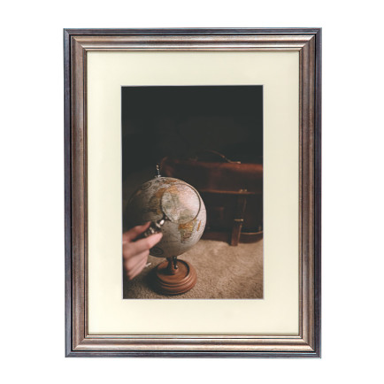 Fotolijst Nuoro Brons 30x45 cm - Art Print en Passe Partout
