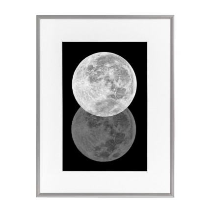 Wissellijst Budget Zilver 62x93cm met print