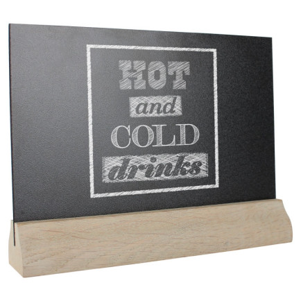 Tafelkrijtbord Stone Eiken A5 (3)