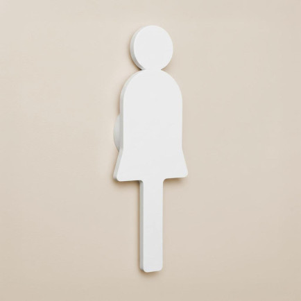 Oacklux Toiletbord Nova Wit - Vrouw 
