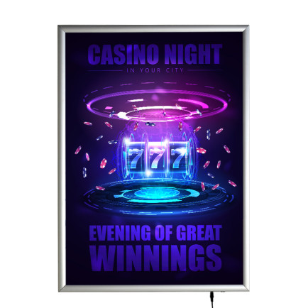 Kliklijst LED Callisto 25mm A2 - Art Print